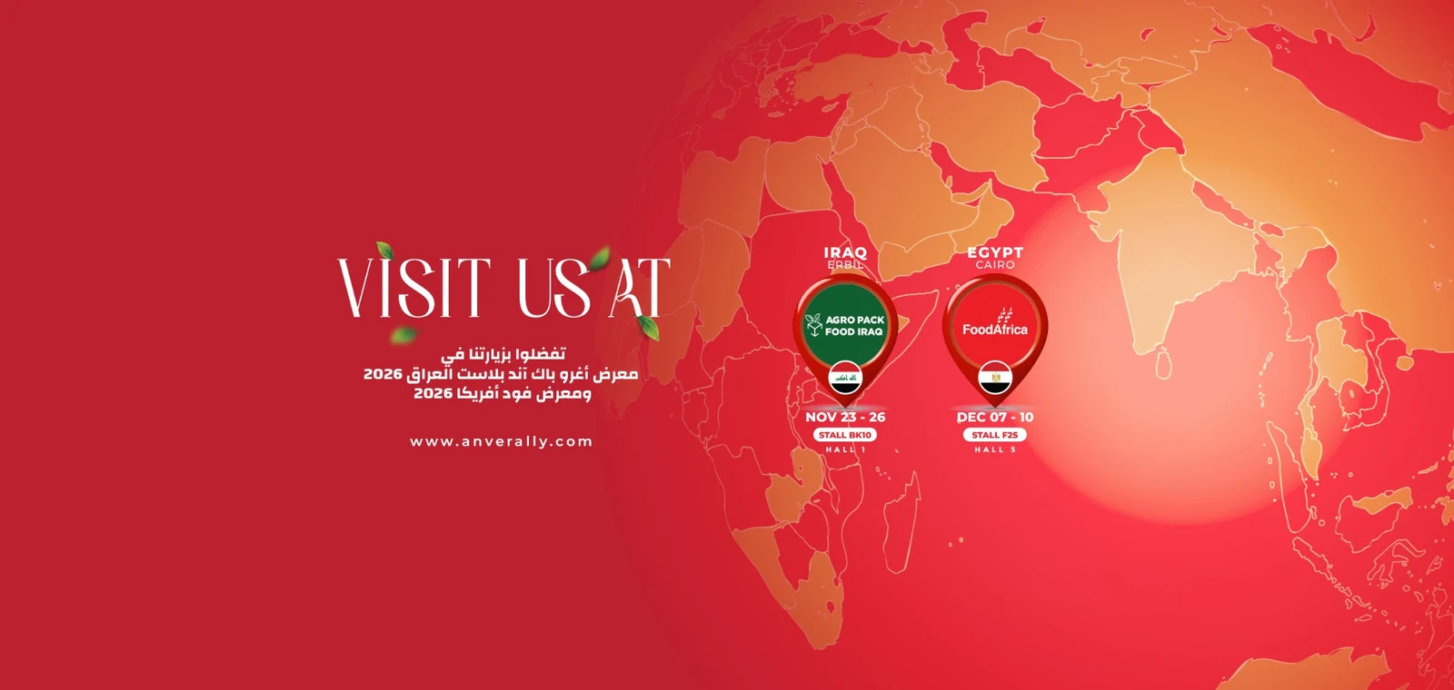 Anverally in Iraq and Egypt