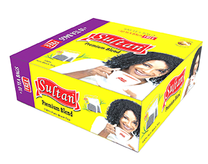 Sultan black tea value pack with 100 plus 10 single chamber tea bags