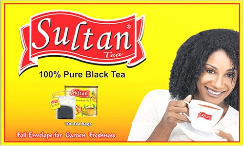 Sultan Premium Blend Black Tea 100 Enveloped Tea Bags