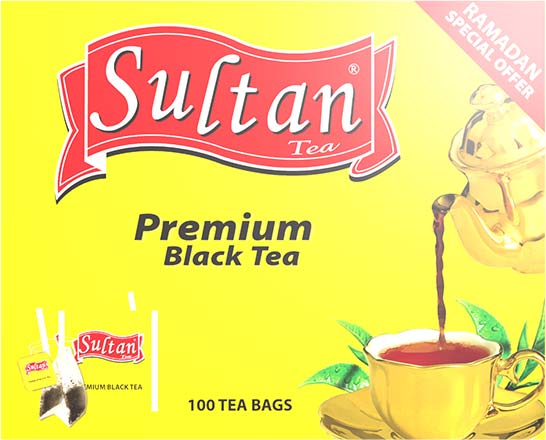 Sultan Mudawali Pot Tea Bags 100 Pack