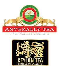Anverally Corporate Brand Logo with Ceylon Tea Certification logo