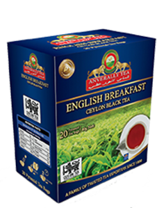 A Box of Ceylon English Breakfast Black tea by Anverally