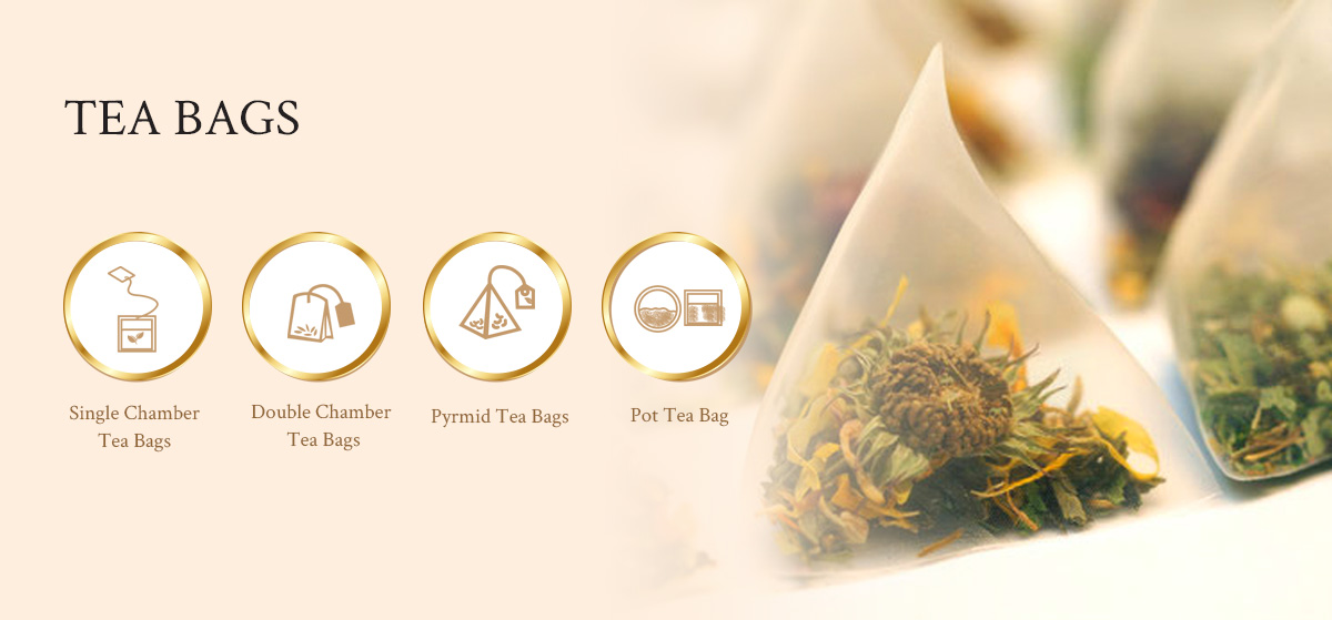 Different types of Tea Bags offered by Anverally
