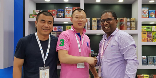Anverally at the 2019 SIAL China trade exhibition