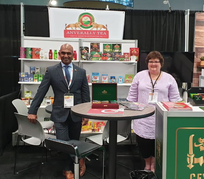 Anverally at the 65th Annual Summer Fancy Food show in New York