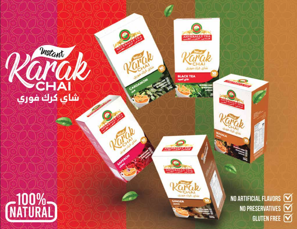 Anverally Instant Karak Chai Blends